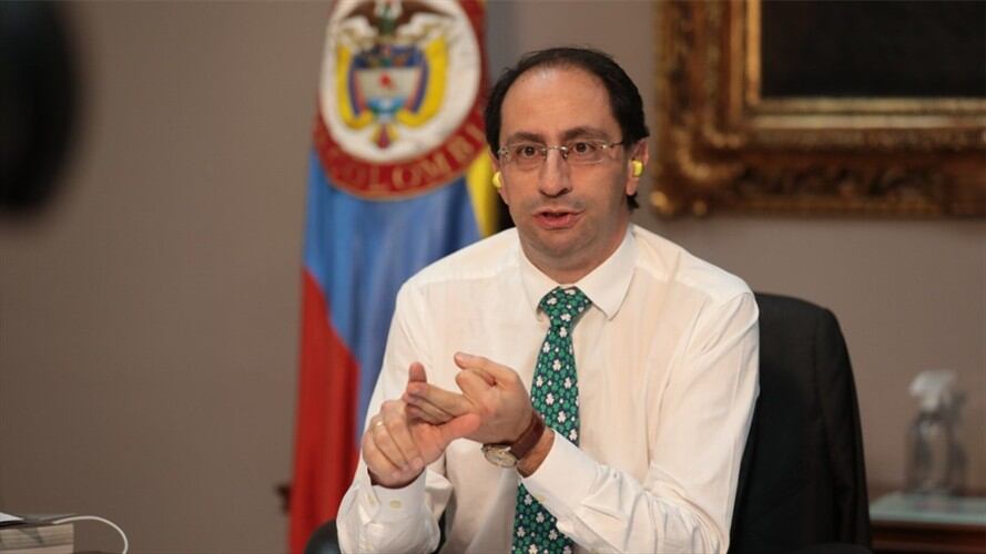 José Manuel Restrepo, ministro de Hacienda. Foto: Colprensa